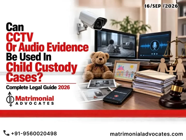 CCTV & Audio Evidence In Child Custody Cases Legal Guide 2026