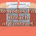 Remedies for breach of contract
