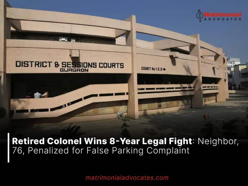 Retired Colonel Wins 8-Year Legal Fight Neighbor, 76, Penalized for False Parking Complaint