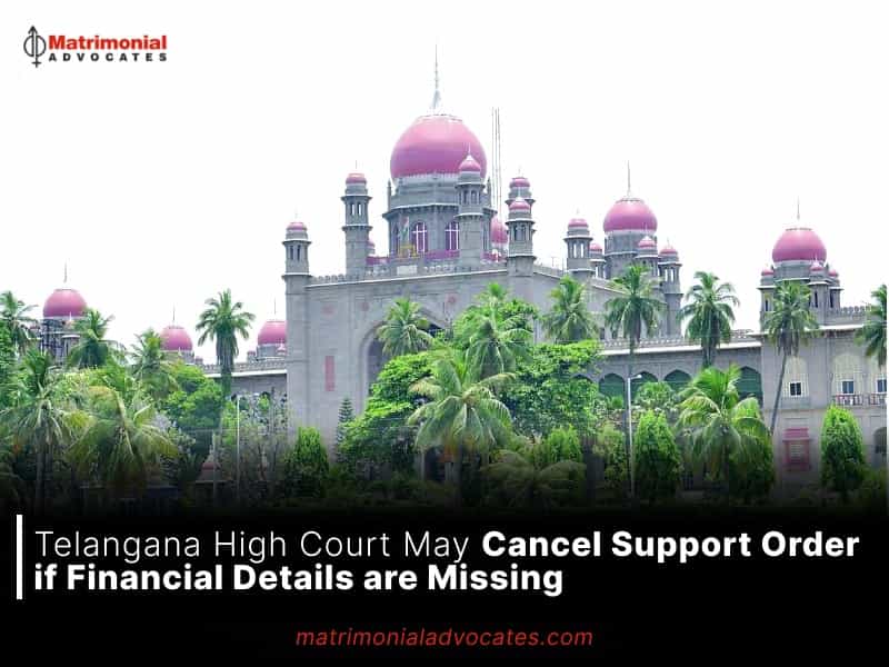 Telangana High Court May Cancel Support Order if Financial Details are Missing