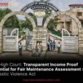Transparent Income Proof Essential for Fair Maintenance Assessment under Domestic Violence Act