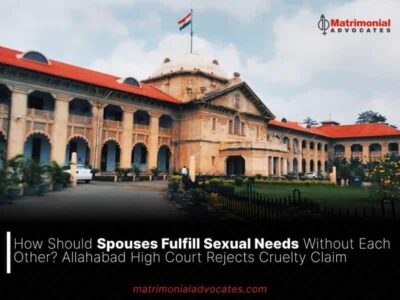 How Should Spouses Fulfill Sexual Needs Without Each Other?