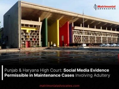 Punjab & Haryana High Court: Social Media Evidence Permissible in Maintenance Cases Involving Adultery