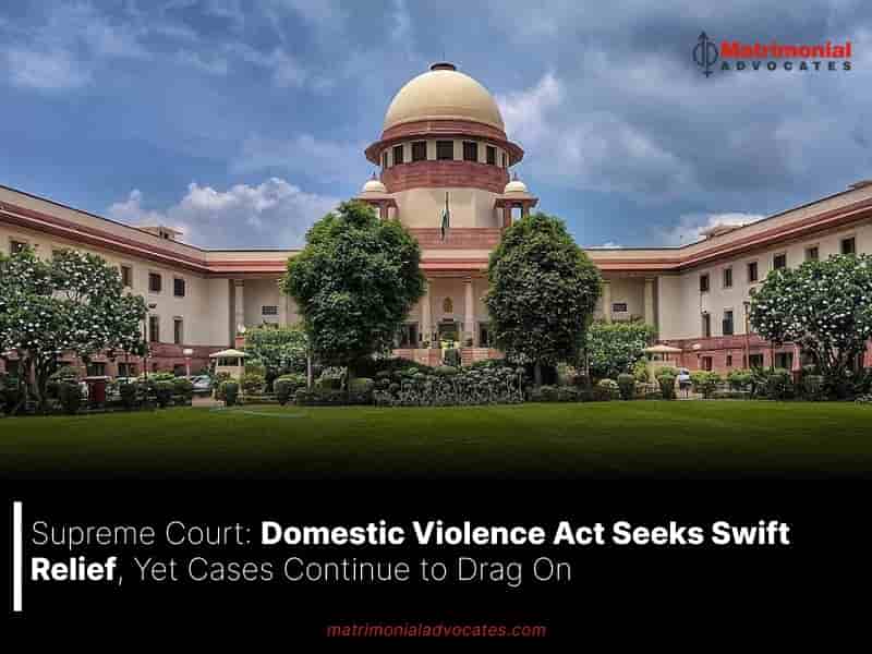 Domestic Violence Act Seeks Swift Relief, Yet Cases Continue to Drag On