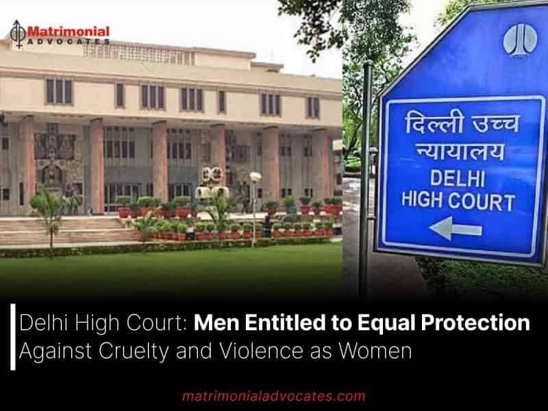 Men Entitled to Equal Protection Against Cruelty and Violence as Women