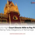 Wife to Pay ₹1 Lakh for Making False Allegations of Remarriage