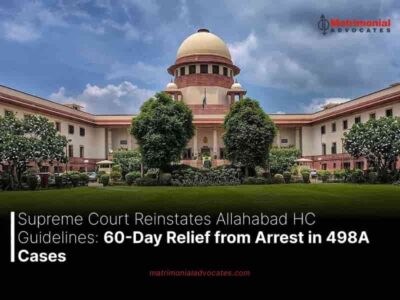 Supreme Court Reinstates Allahabad High Court Guidelines