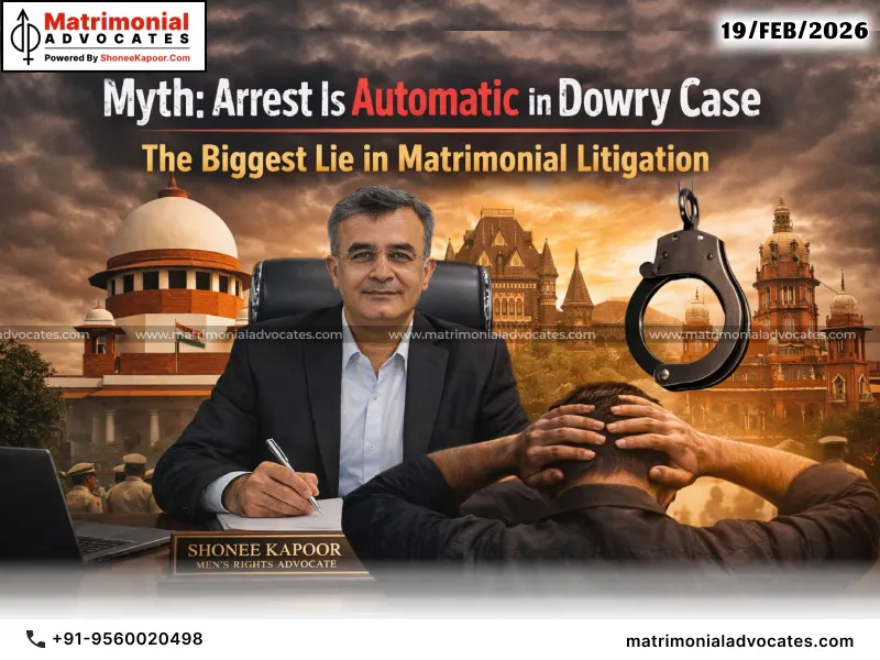 Myth: Arrest Is Automatic in Dowry Case, Lie in Matrimonial Litigation