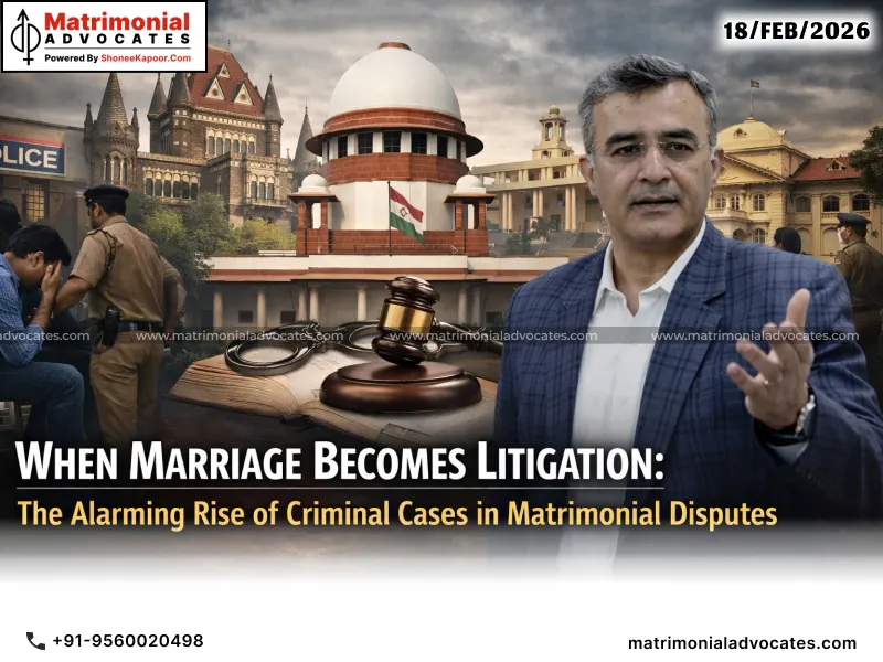 Marriage=Litigation: Rise of Criminal Cases in Matrimonial Disputes