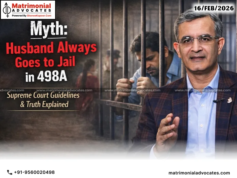 Myth: Husband Always Goes to Jail in 498A - Truth Explained