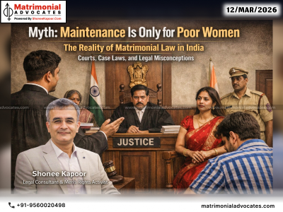 Myth: Maintenance Is Only for Poor Women – The Reality of Matrimonial Law in India