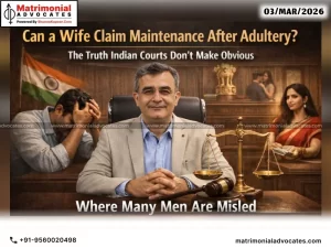 can a wife claim maintenance after adultery?