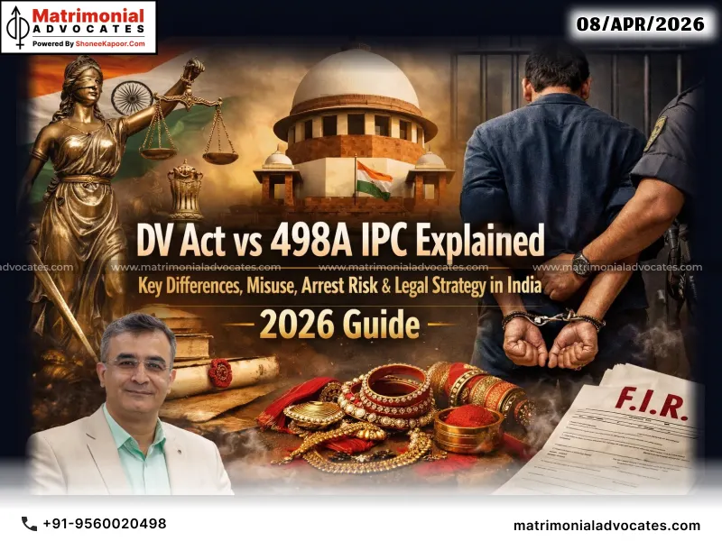 DV Act Vs 498A IPC Explained: Legal Strategy in India(2026 Guide)