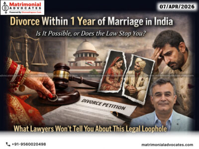 Divorce Within 1 Year of Marriage in India: Is It Possible, or Does the Law Stop You?