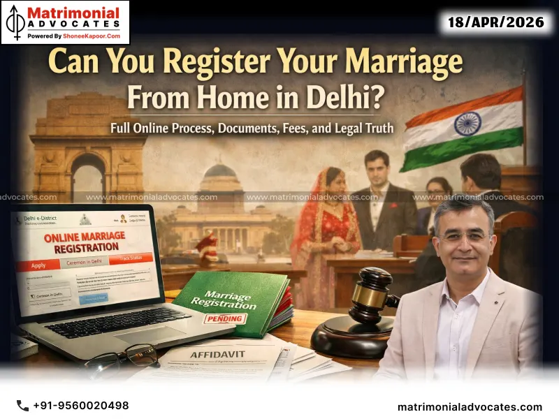 How to Get Marriage Registered From Home in Delhi Full Online Process