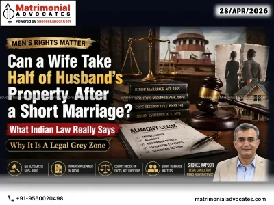 Can a Wife Take Half of Husband’s Property After a Short Marriage? What Indian Law Really Says