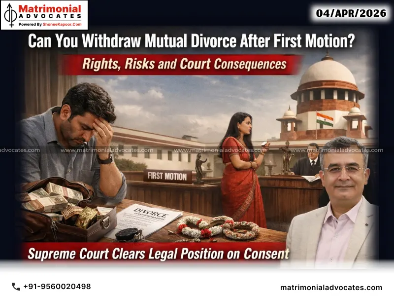 Mutual Divorce: Can Consent Be Withdrawn After First Motion?