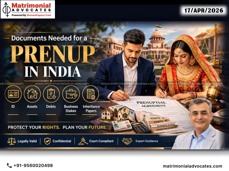 What Documents Are Needed for a Prenup in India? Full Checklist