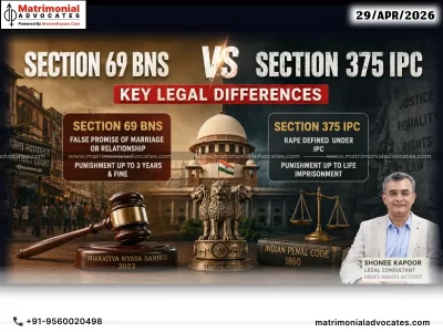 Section 69 BNS vs Section 375 IPC: Key Legal Differences