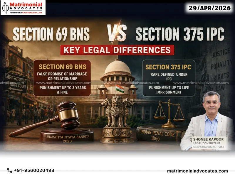 Section 69 BNS vs Section 375 IPC: Key Legal Differences