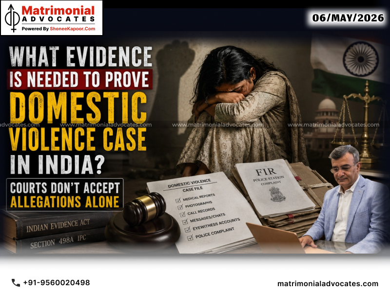 Domestic Violence Case Evidence Needed to Prove It in India