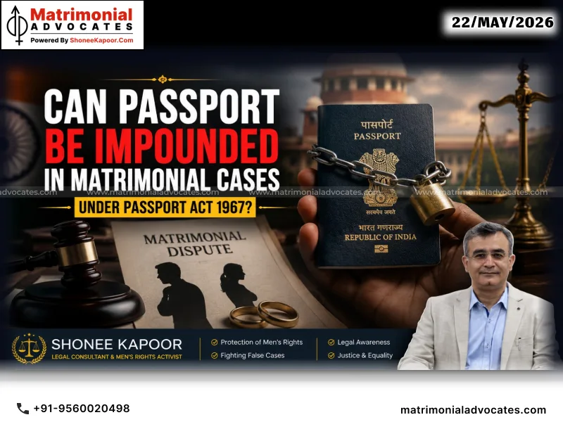 Passport Impounded in Matrimonial Cases Legal Position