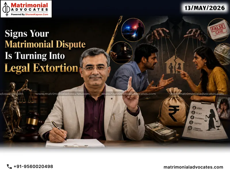 Signs Your Matrimonial Dispute Is Turning Into Legal Extortion