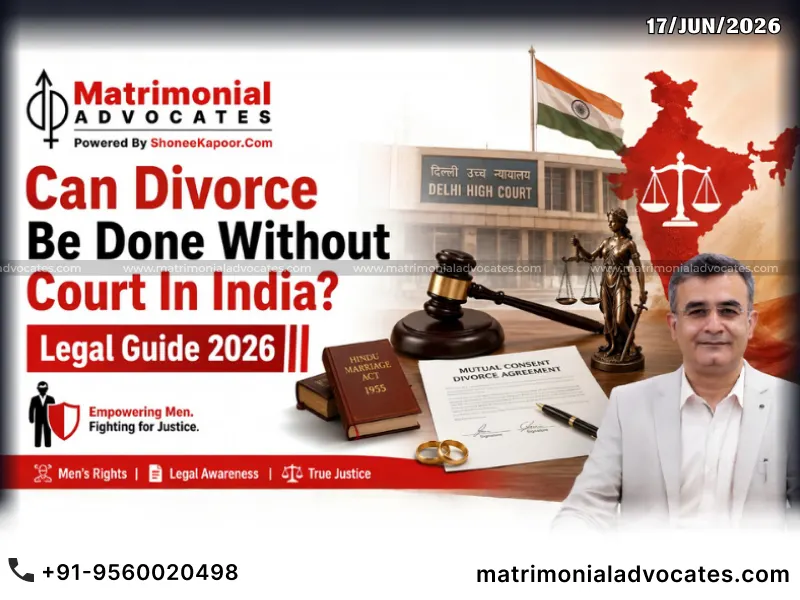 Can Divorce Be Done Without Court In India Legal Guide 2026