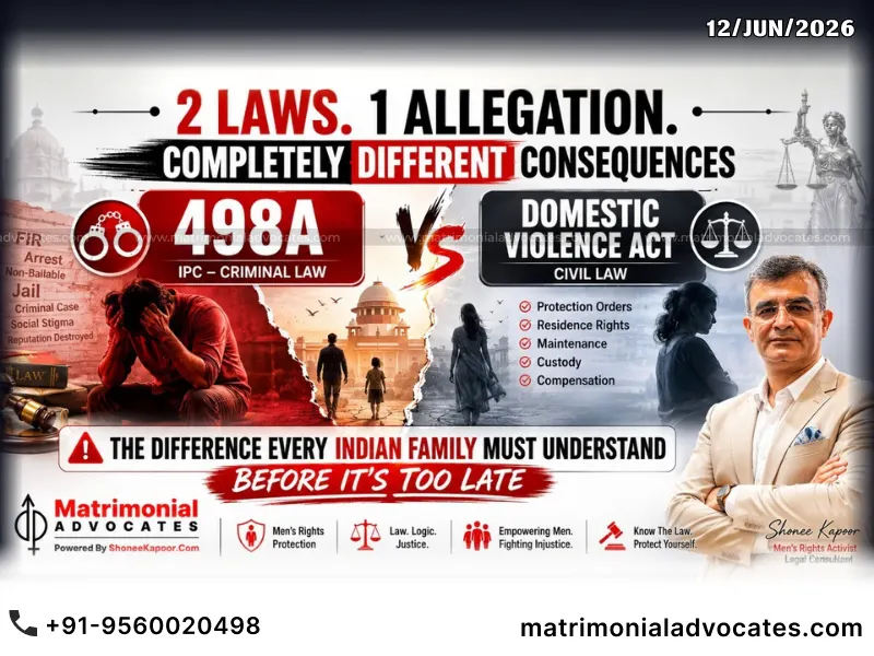 Difference Between 498A And Domestic Violence Act Explained