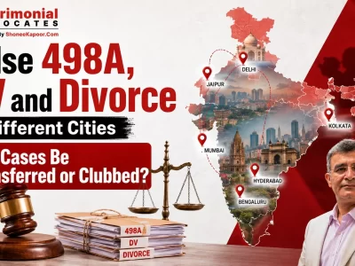 False 498A, DV and Divorce In Different Cities: Can Cases Be Transferred Or Clubbed?