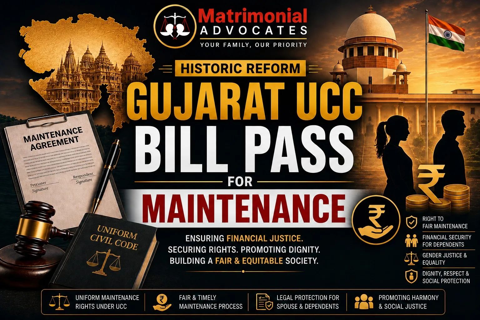 Gujrat UCC Bill Pass For Maintenance