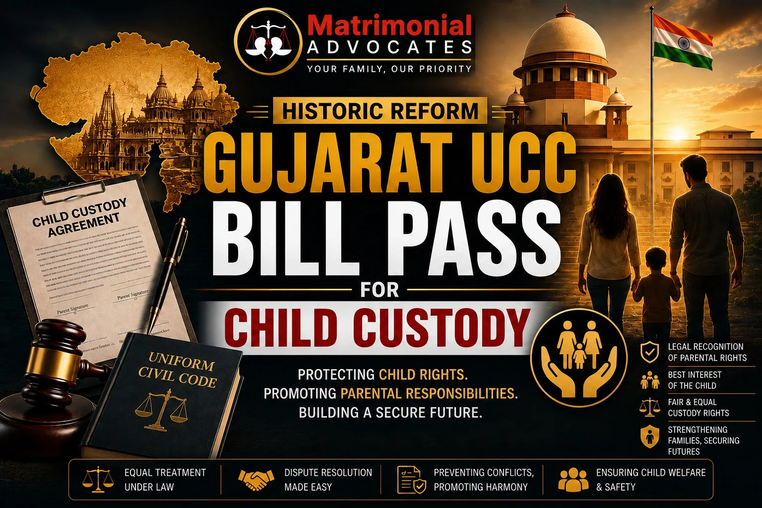 Gujrat UCC Bill Pass for Child Custody