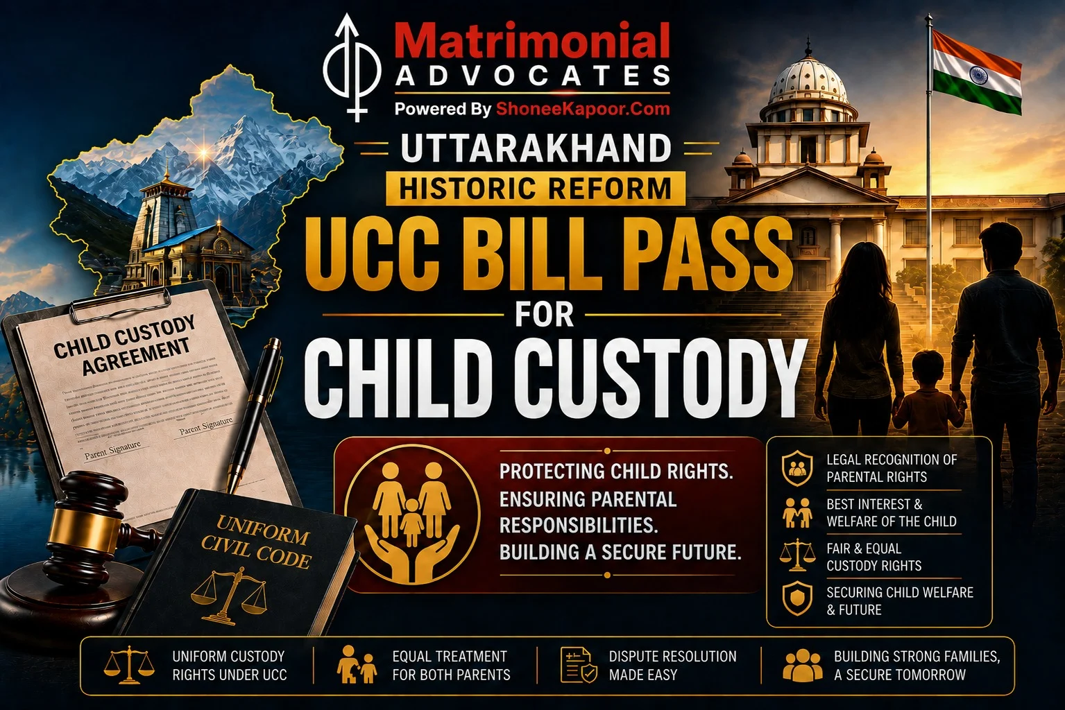 Uttarakhand UCC Bill Pass for Child Custody