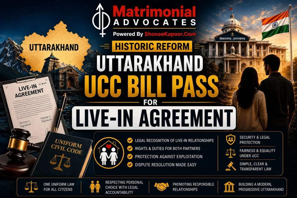 Uttarakhand UCC Bill Pass for Live-in Agreement