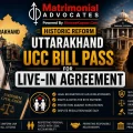Uttarakhand UCC Bill Pass for Live-in Agreement