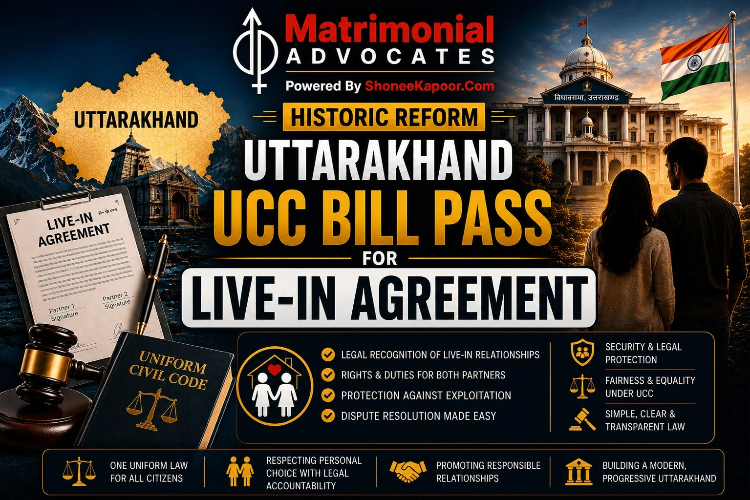 Uttarakhand UCC Bill Pass for Live-in Agreement
