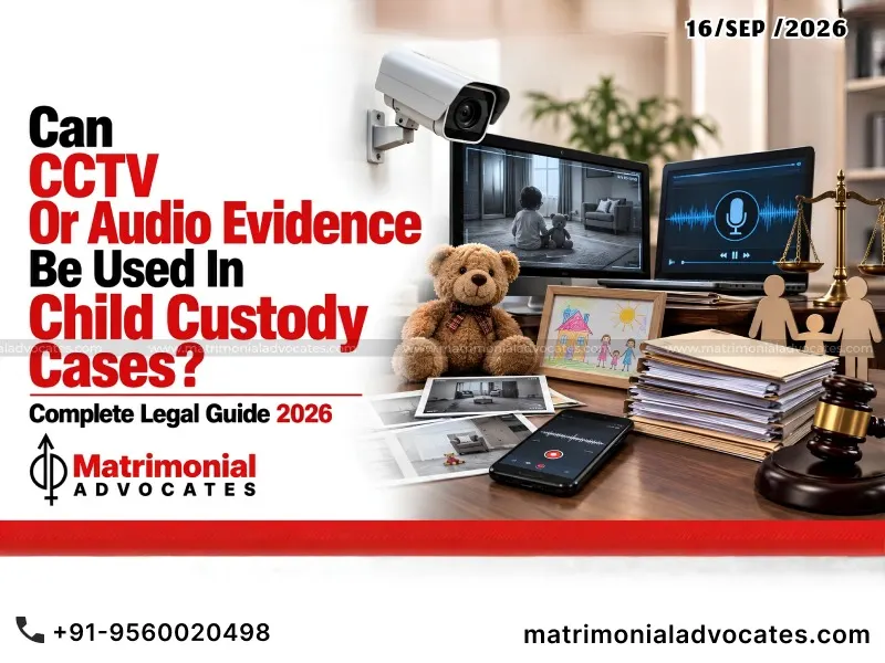 CCTV & Audio Evidence In Child Custody Cases Legal Guide 2026