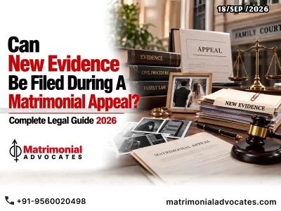 Can New Evidence Be Filed During A Matrimonial Appeal? Complete Legal Guide 2026