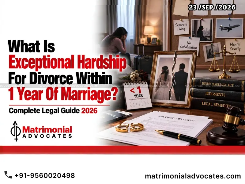 Exceptional Hardship for Divorce Within 1 Year 2026 Guide