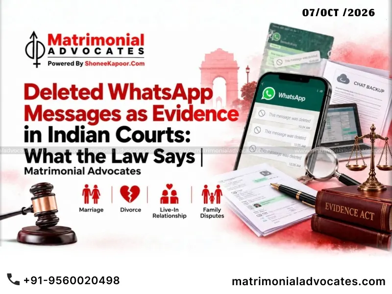 Deleted WhatsApp Messages as Evidence in Indian Courts